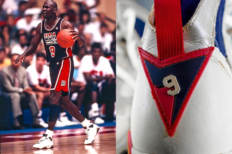 マイケル・ジョーダンの息子 マーカスが手掛ける Trophy Room x Air Jordan 7が2021年内に発売との噂 Trophy Room Air Jordan 7 2021 Rumored Release Info Date Buy Price Marcus Jordan Michael Summer Olympics 1992