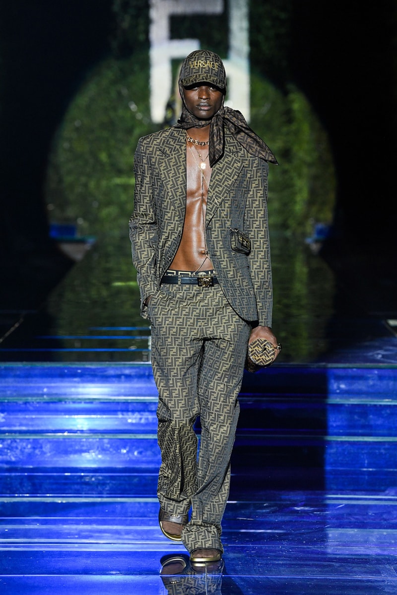 フェンディとヴェルサーチェがコラボコレクション“フェンダーチェ” を発表 Versace Fendi Fendace Collaboration Milan Fashion Week