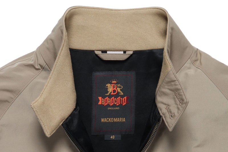 ワコマリアがイングランドの老舗ブランド バラクータを招聘したジャケット2型を発表 WACKO MARIA BARACUTA g9 g4 collab release info