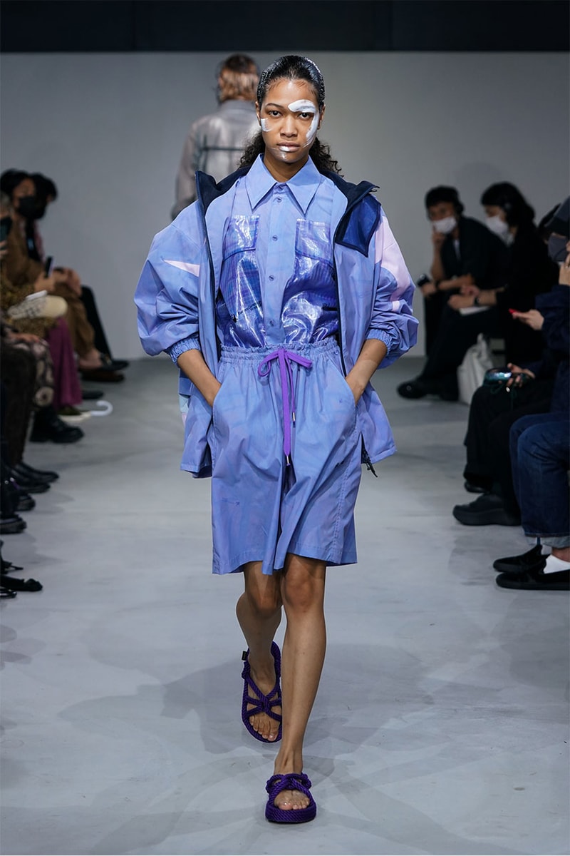 ヨシオクボ22年春夏コレクション yoshiokubo 2022 spring summer collection lookbook info yoshio kubo