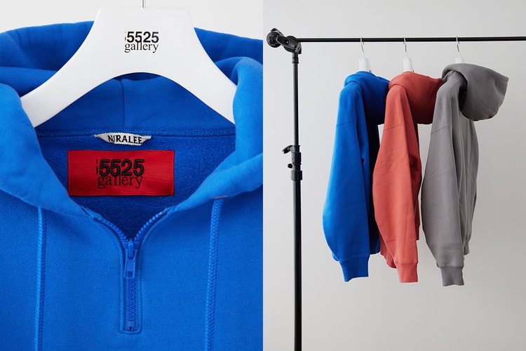 5525gallery から AURALEE との新作コラボフーディが発売