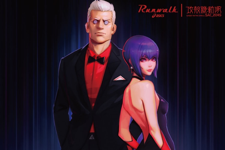 ASICS RUNWALK から『攻殻機動隊 SAC_2045』とのコラボフットウェア4型が登場