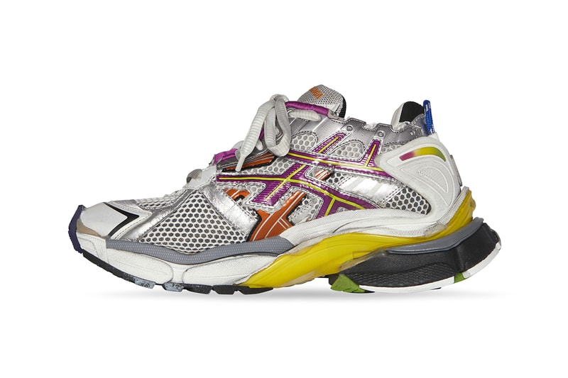 バレンシアガの新作スニーカー ランナーからハッピームードの漂う1足が登場　Balenciaga Runner Grey Silver Multicolor Pride Colors LGBTQIA+ Demna Gvasalia Fall Winter 2021 FW21 Sneaker Release Information Drops