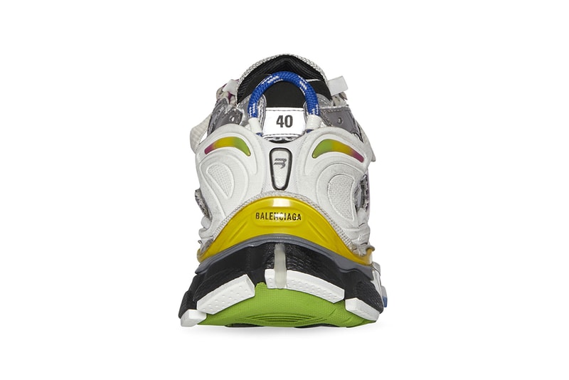 バレンシアガの新作スニーカー ランナーからハッピームードの漂う1足が登場　Balenciaga Runner Grey Silver Multicolor Pride Colors LGBTQIA+ Demna Gvasalia Fall Winter 2021 FW21 Sneaker Release Information Drops