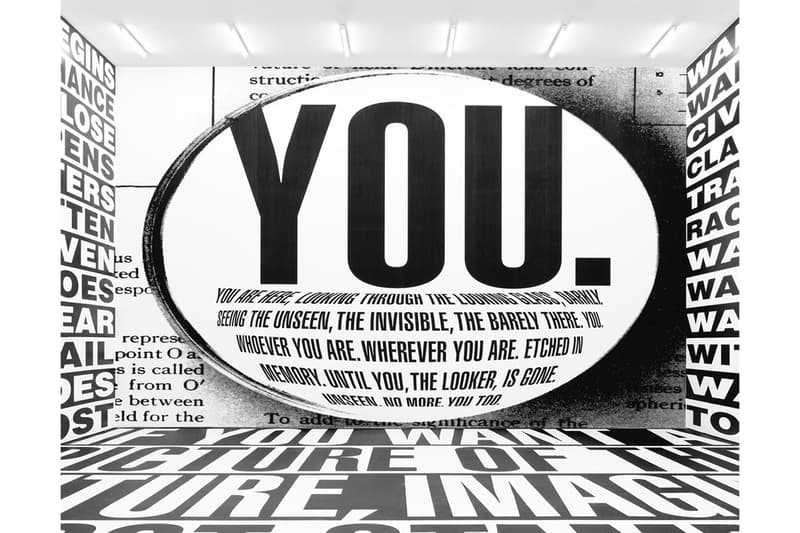 バーバラ・クルーガーがキャリア最大規模の展覧会をシカゴで開催中 Barbara Kruger Art Institute of Chicago Exhibition