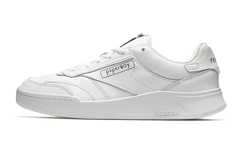 PAPERBOY x BEAMS x Reebok から手書き風のデザインで仕上げた Club C Legacy が登場