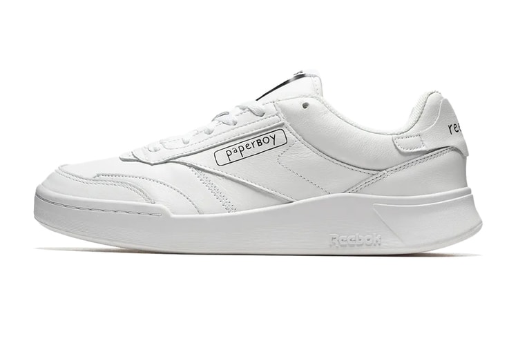 PAPERBOY x BEAMS x Reebok から手書き風のデザインで仕上げた Club C Legacy が登場