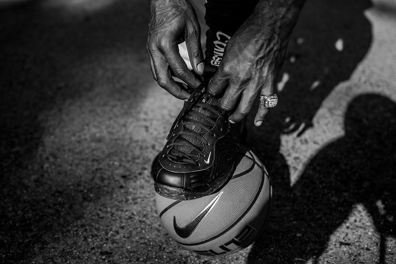 コムデギャルソンx ナイキ フォームポジットの発売情報が解禁 nike air foamposite one comme des garcons homme plus rei kawakubo black white release information first look details official