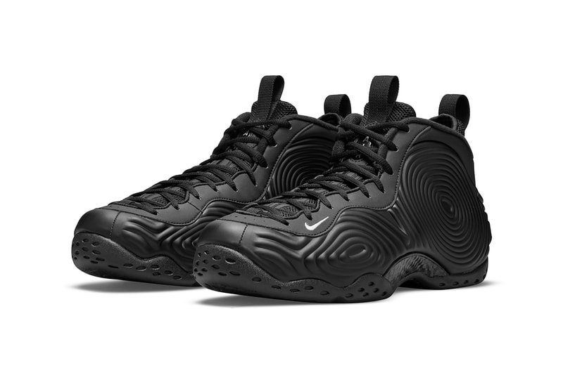 コムデギャルソンx ナイキ フォームポジットの発売情報が解禁 nike air foamposite one comme des garcons homme plus rei kawakubo black white release information first look details official