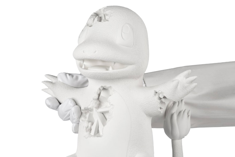 ダニエル・アーシャムがヒトカゲをモチーフとした新作スカルプチャーを発表 Daniel Arsham Pokémon CRYSTALIZED CHARMANDER Relic Figure Relics of Kanton Through Time 