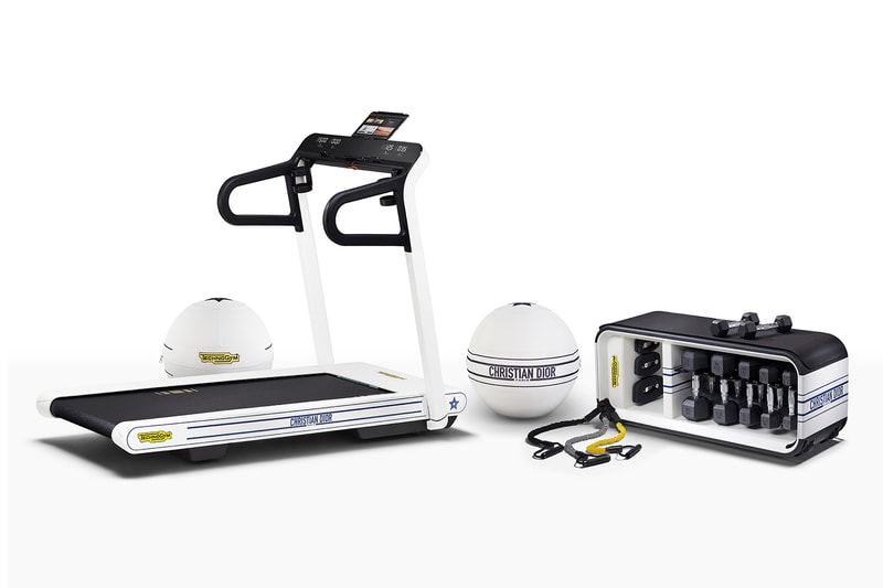ディオールがフィットネス機器メーカー テクノジムとのコラボレーションを発表 Dior Technogym Dior Vibe Launch Exercise Equipment Release Maria Grazia Chiuri