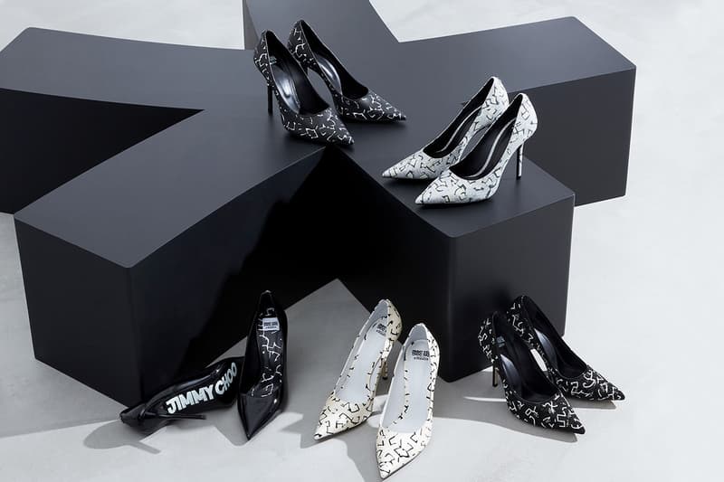 ジミー チュウが小木“Poggy”基史をキュレーターに迎えてエリック・ヘイズとのコラボコレクションを発表 collaboration collectible art form bearbrick japan japanese footwear 