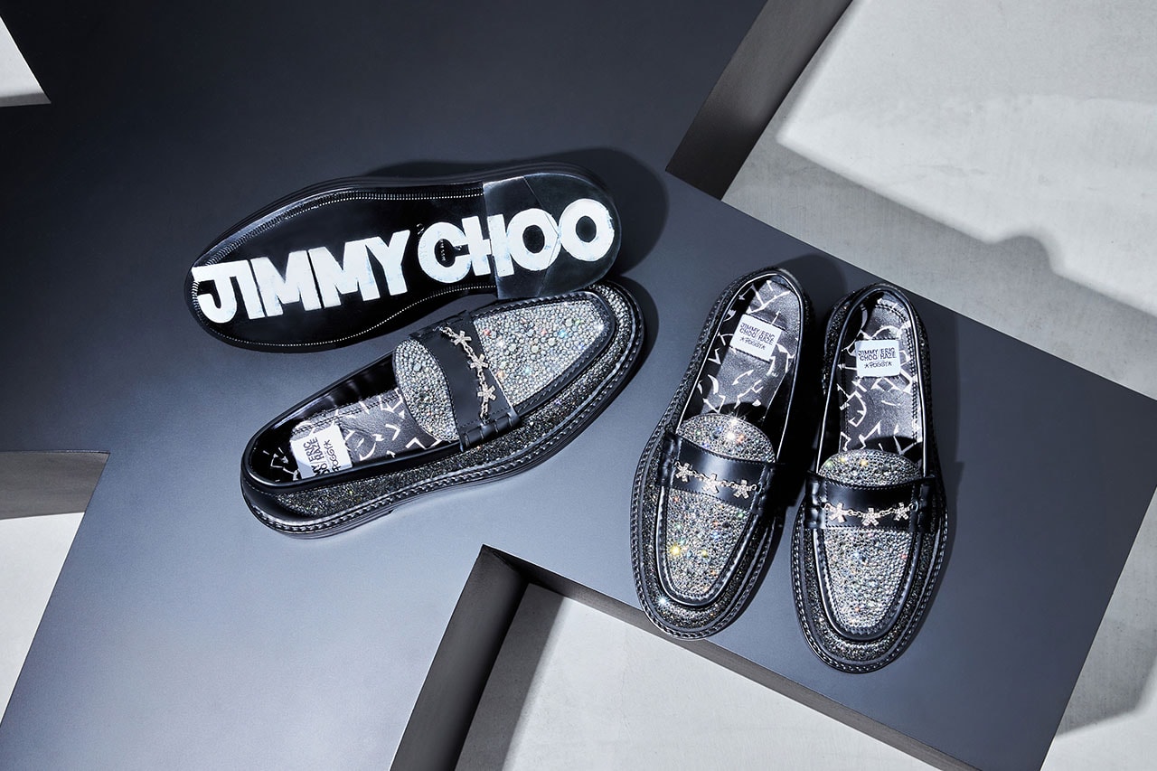 ジミー チュウが小木“Poggy”基史をキュレーターに迎えてエリック・ヘイズとのコラボコレクションを発表 collaboration collectible art form bearbrick japan japanese footwear 