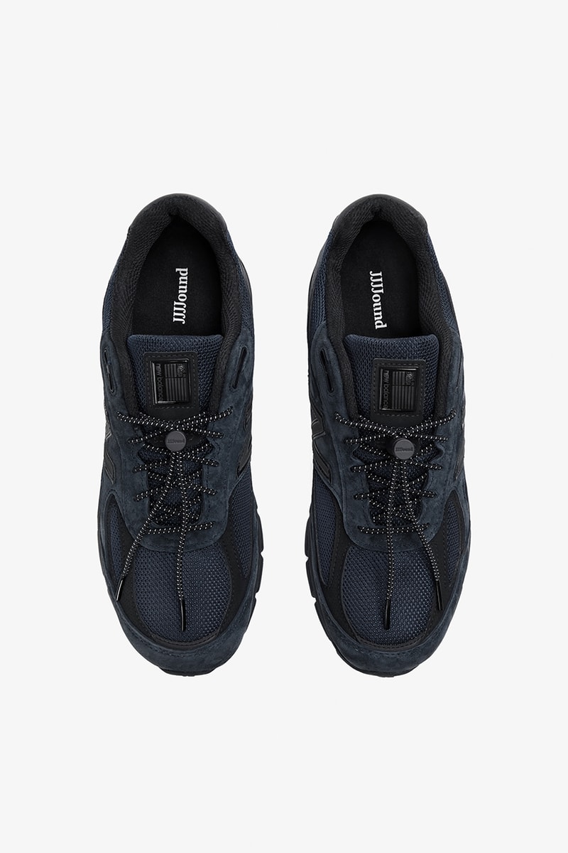 ジョウンドxニューバランス990v4のオフィシャルイメージ & リリース情報が解禁 jjjjound new balance 990v4 navy official image release info