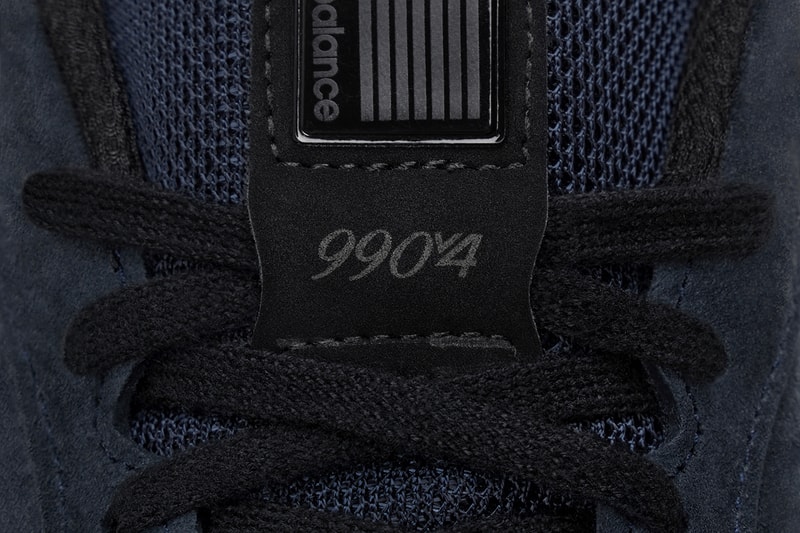 ジョウンドxニューバランス990v4のオフィシャルイメージ & リリース情報が解禁 jjjjound new balance 990v4 navy official image release info