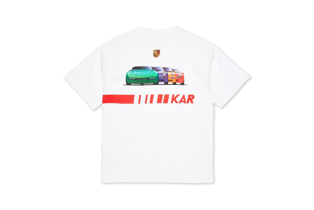 Kar L'Art De L'Automobile x Porsche Capsule Collection Racing Jacket Jumper T-Shirts Cap Socks Byredo Car Fragrance Collaboration Release Information 