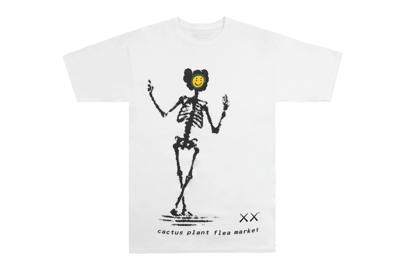 カウズ x カクタス プラント フリー マーケット によるハロウィン限定コラボアイテムが発売 KAWS and Cactus Plant Flea Market Unveil New Halloween-themed Collaboration release information infinite archives spooky months skeleton figures pajam set reese's puffs general mills CPFM
