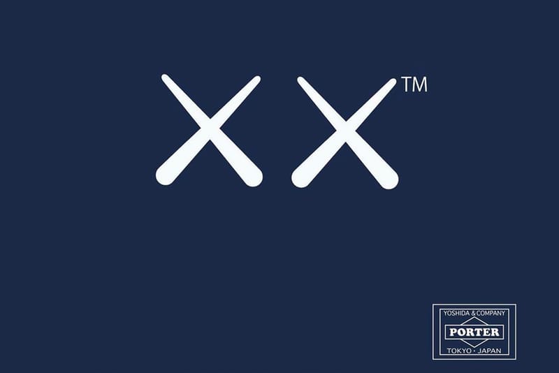PORTER x KAWS の限定コラボアイテムを販売するポップアップが開催