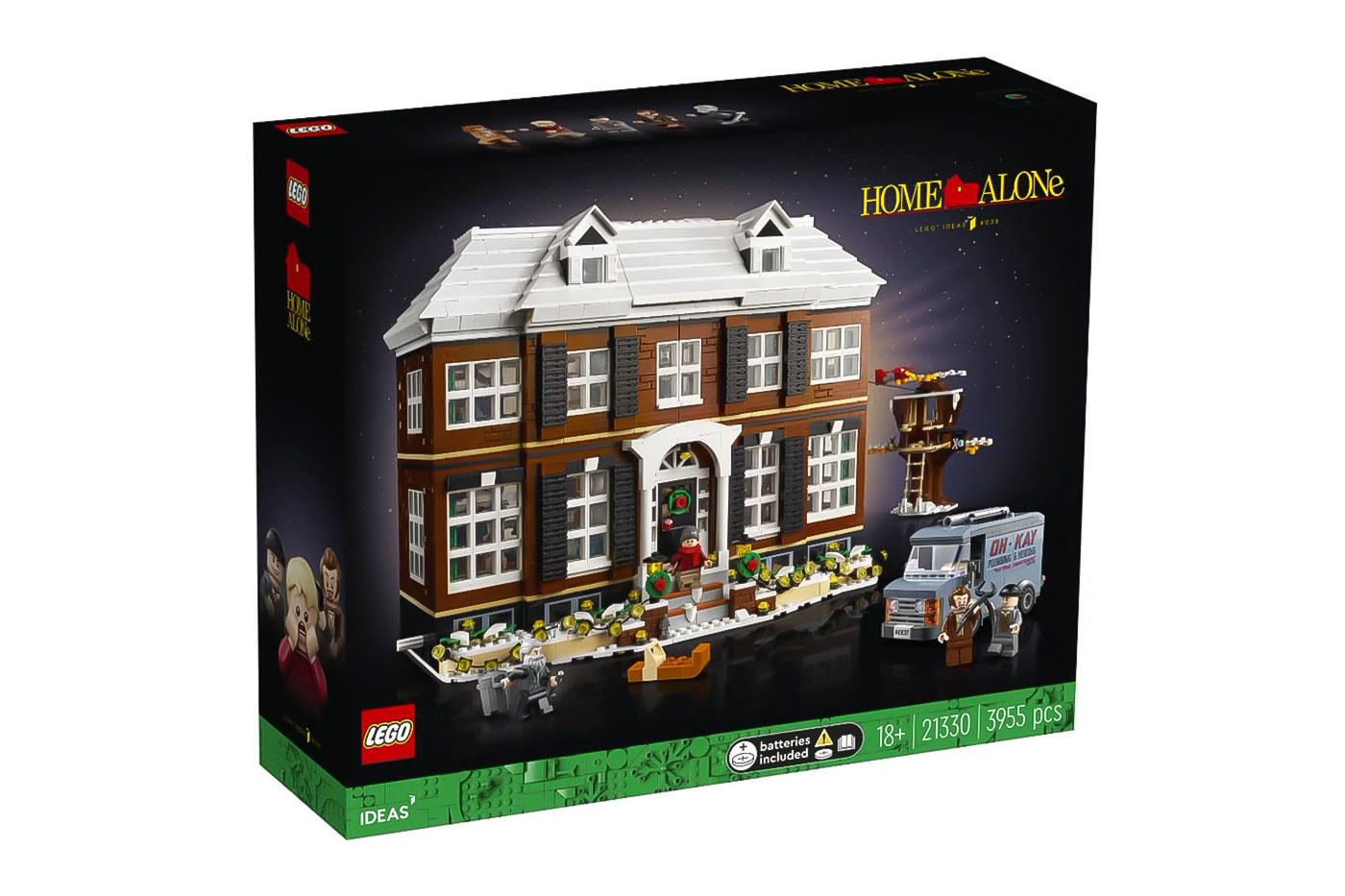 映画『ホーム・アローン』の家を完全再現したレゴセットが登場  LEGO Ideas Home Alone McCallister family residence holiday set chirstmas films macaulay culkin toys 