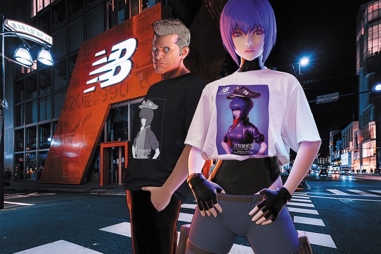 New Balance から『攻殻機動隊SAC_2045』とのコラボTシャツが発売