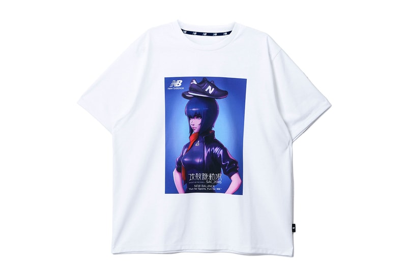 ニューバランス New Balance から『攻殻機動隊SAC_2045』とのコラボTシャツが発売 
