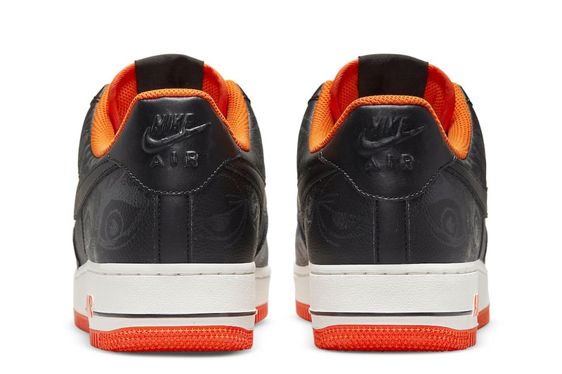 ナイキからハロウィンらしいギミックを搭載した新作 エアフォース1が登場 Nike Readies for Spooky Season With New Air Force 1 Low "Halloween" DC8891-001 nike air force 1 af1 footwear sneakers black orange