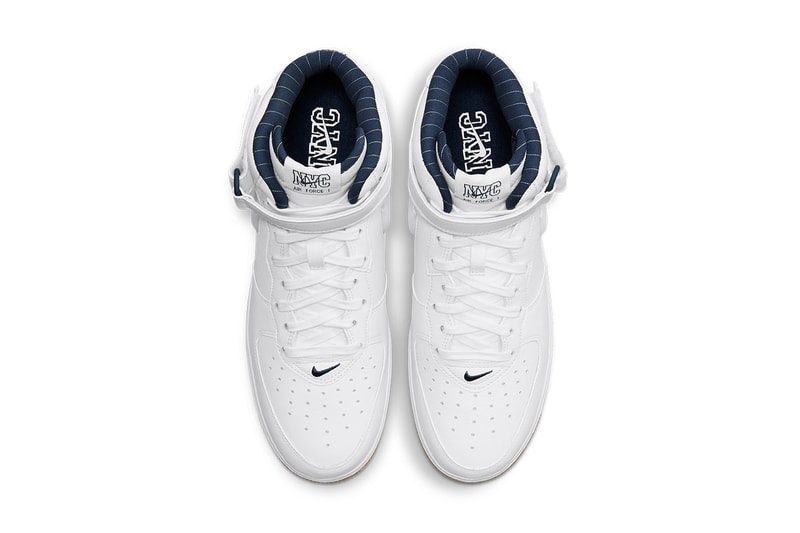 ナイキ エアフォース1 ミッドの “NYC”バージョンに新色が登場 nike air force 1 mid jewel nyc midnight navy DH5622-100 release date info store list buying guide photos price 