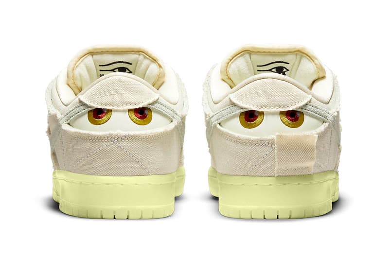 ナイキ  SB のハロウィンシーズン限定モデル ダンクロー “Mummy” の公式ビジュアルをチェック Nike SB Dunk Low "Mummy" Official Images DM0774-111 Release 2021 Halloween October