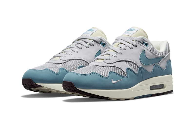 パタxナイキ エア マックス 1“モナーク”の3rdカラー“ノイズ アクア”のオフィシャル画像が公開 patta nike air max 1 noise aqua DH1348 004 release date info store list buying guide photos price 