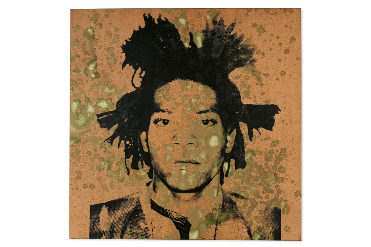 アンディ・ウォーホルが制作したバスキアのシルクスクリーンがオークションに出品 Peter Brant Jean Michel Basquiat Andy Warhol Christies