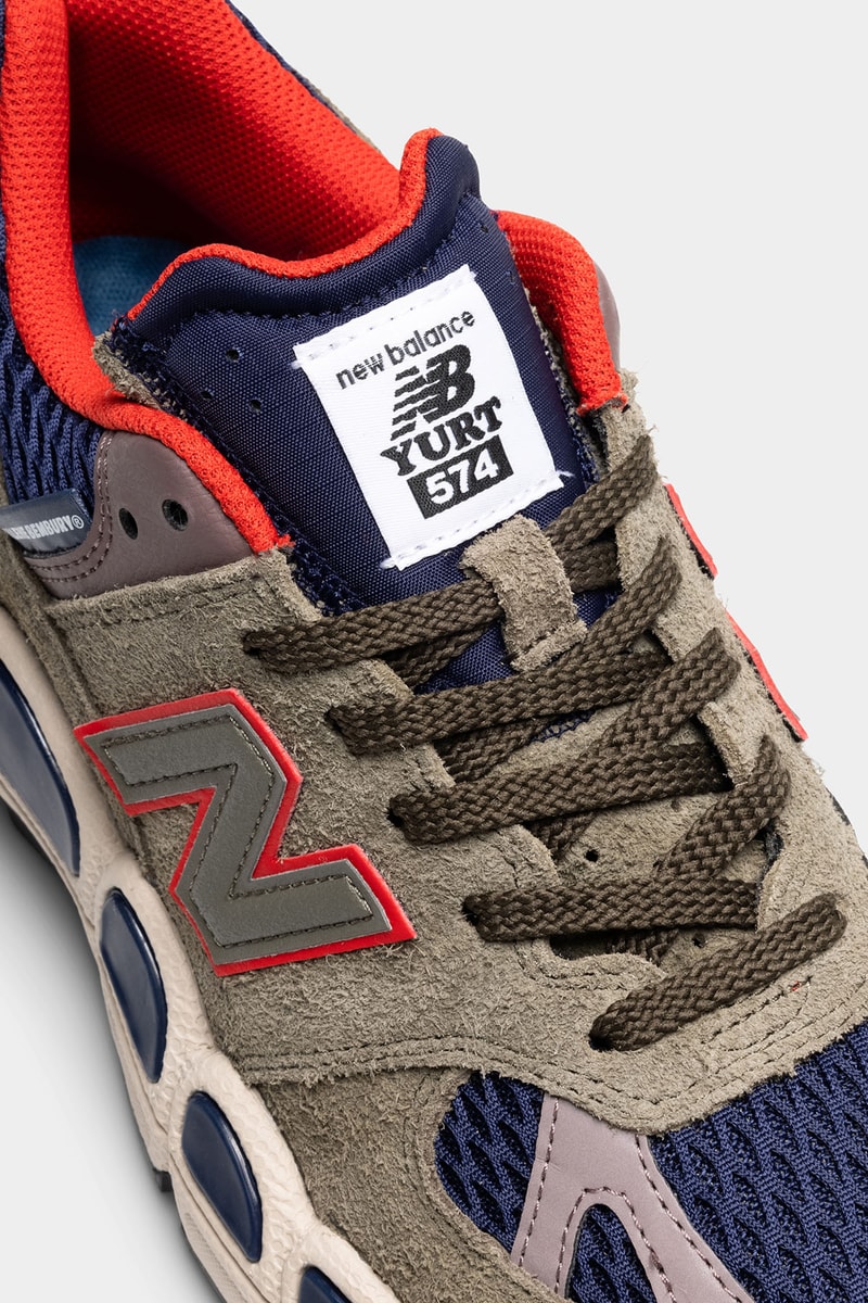 サレヘ・ベンバリー x New Balance によるコラボコレクションの国内発売情報が解禁 Salehe Bembury and New Balance Yurt 574 collab collection release info 