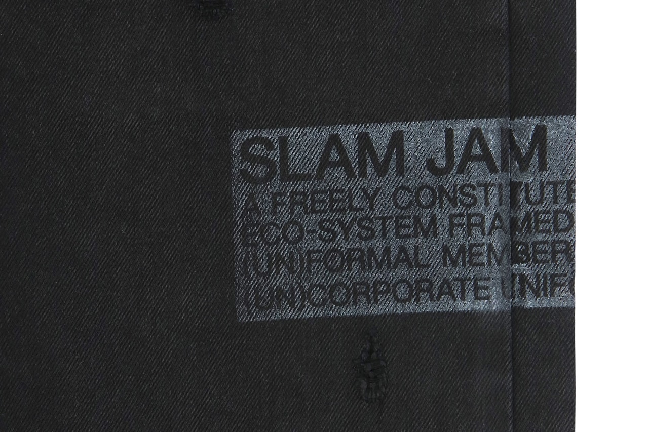 スラムジャムのソロプロジェクト (Un)corporate Uniforms からリーバイスとのコラボ501が登場 Slam Jam (Un)corporate Uniforms x Levi's Collection Capsule Collaboration Release Information Grunge Punk 1990s Kurt Cobain 501s Luca Benini 