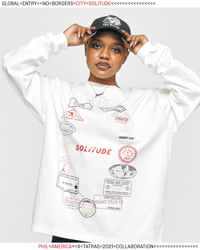 タトラスがLAを拠点とするコンテンポラリーアーティスト フィル・アメリカとのコラボコレクションを発売 TATRAS Contemporary artist Phil America collab collection release info