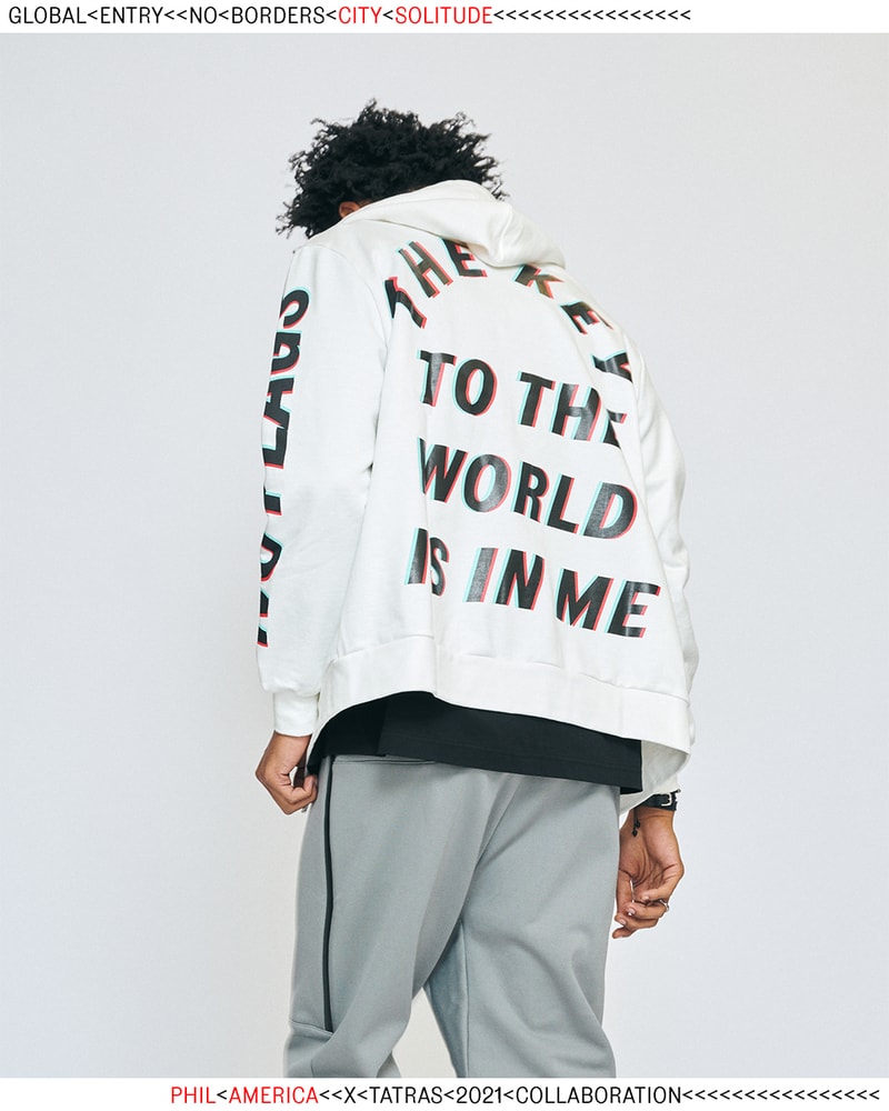 タトラスがLAを拠点とするコンテンポラリーアーティスト フィル・アメリカとのコラボコレクションを発売 TATRAS Contemporary artist Phil America collab collection release info