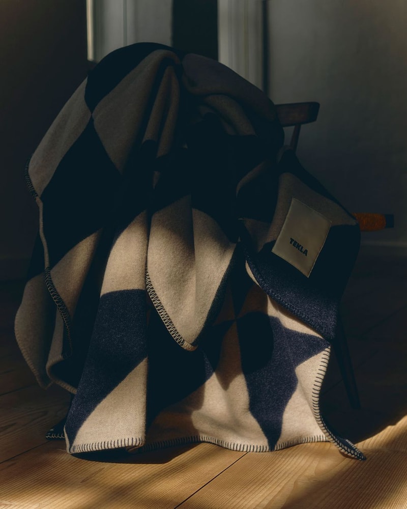 コペンハーゲン発のテクラ ファブリックスが2021年秋コレクションを発表 tekla fabrics fall blankets bedding sleepwear pajamas prism of light collection release date