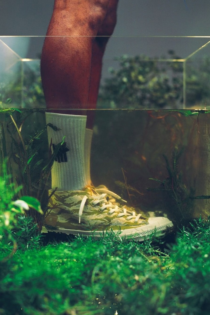 アンディフィーテッド x コンバースによる最新コラボ Chuck 70 が登場 undefeated converse chuck 70 mid tiger camo forest desert release date info store list buying guide photos price 