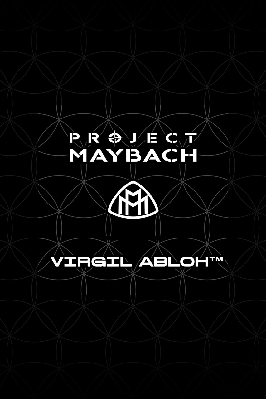 ヴァージル・アブローとメルセデス・ベンツの新たなコラボプロジェクトが始動 Virgil Abloh x Mercedes-Maybach "Project MAYBACH" Art Basel Miami Beach Gorden Wagener Electric Show Car HYPEBEAST Exclusive Collaboration News Information