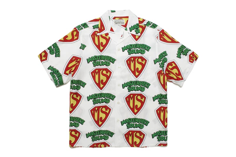 WACKO MARIA から真柄尚武が率いるDJクルー MASTERPIECE SOUND とのコラボハワイアンシャツが登場