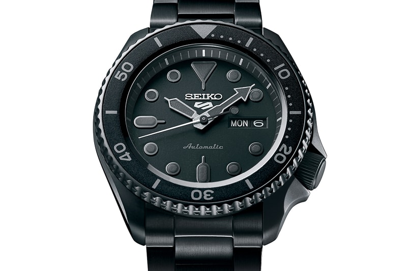 セイコー 5 スポーツよりオールブラック仕様の堀米雄斗限定モデルが登場 Gold Medal Olympic Skater Collaborates With Seiko on All-Black Seiko 5 Sports Street Limited Edition