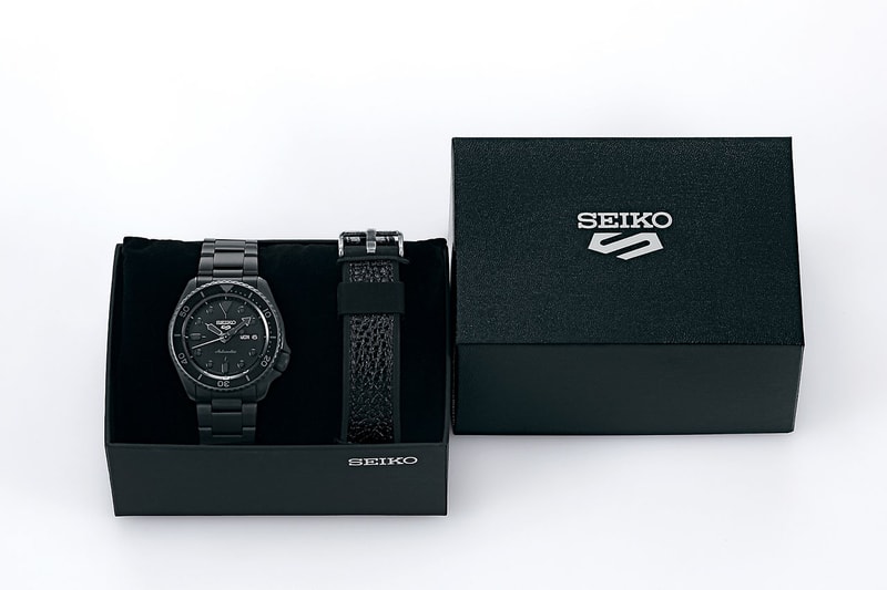 セイコー 5 スポーツよりオールブラック仕様の堀米雄斗限定モデルが登場 Gold Medal Olympic Skater Collaborates With Seiko on All-Black Seiko 5 Sports Street Limited Edition