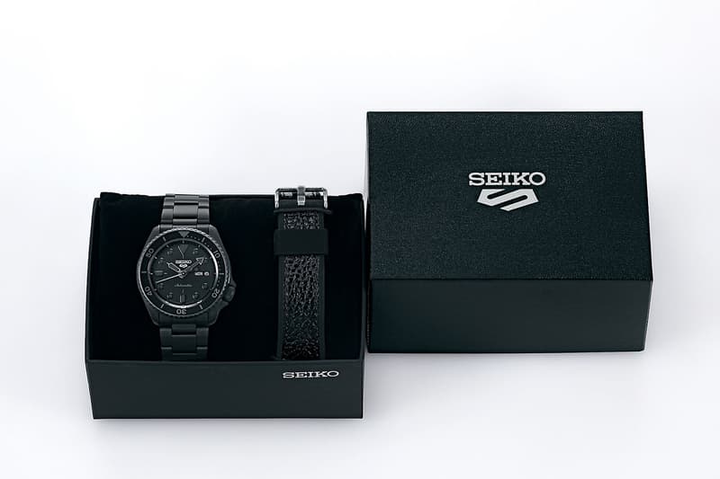 セイコー 5 スポーツよりオールブラック仕様の堀米雄斗限定モデルが登場 Gold Medal Olympic Skater Collaborates With Seiko on All-Black Seiko 5 Sports Street Limited Edition