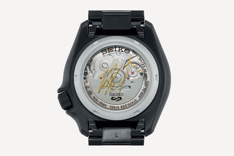 セイコー 5 スポーツよりオールブラック仕様の堀米雄斗限定モデルが登場 Gold Medal Olympic Skater Collaborates With Seiko on All-Black Seiko 5 Sports Street Limited Edition