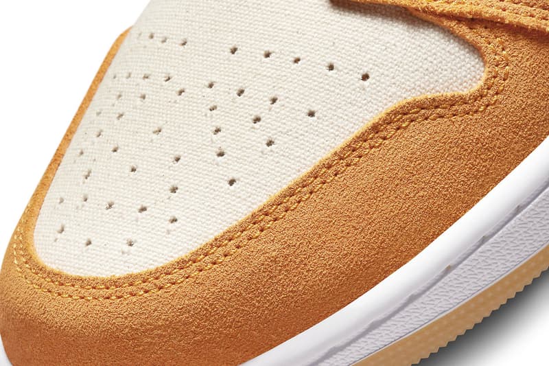 ジョーダンブランドからスエードとキャンバスを掛け合わせた新作 エアジョーダン1ローが登場 Air Jordan 1 Low DH6931-102 Orange/Olive Release 2021 Jordan Brand