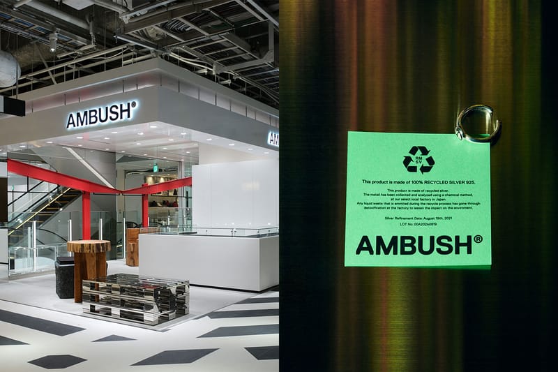 AMBUSH® WORKSHOP2 の2周年を記念したサスティナブルな限定アイテムが発売