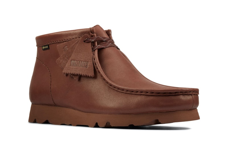 クラークスオリジナルスからゴアテックス搭載の新作ワラビーが登場 Clarks Originals Wallabee Boot GTX "Dark Tan" Leather release information water proof outerwear