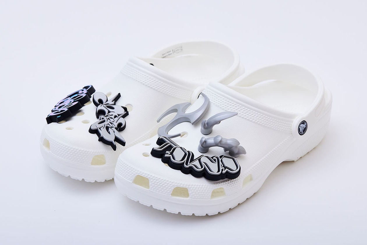 クロックス x グッチメイズによる“東京”をテーマにした初のコラボレーションが実現 Crocs x GUCCIMAZE “GUCCIMAZE® JIBBITZ TOKYO” collab collection release info