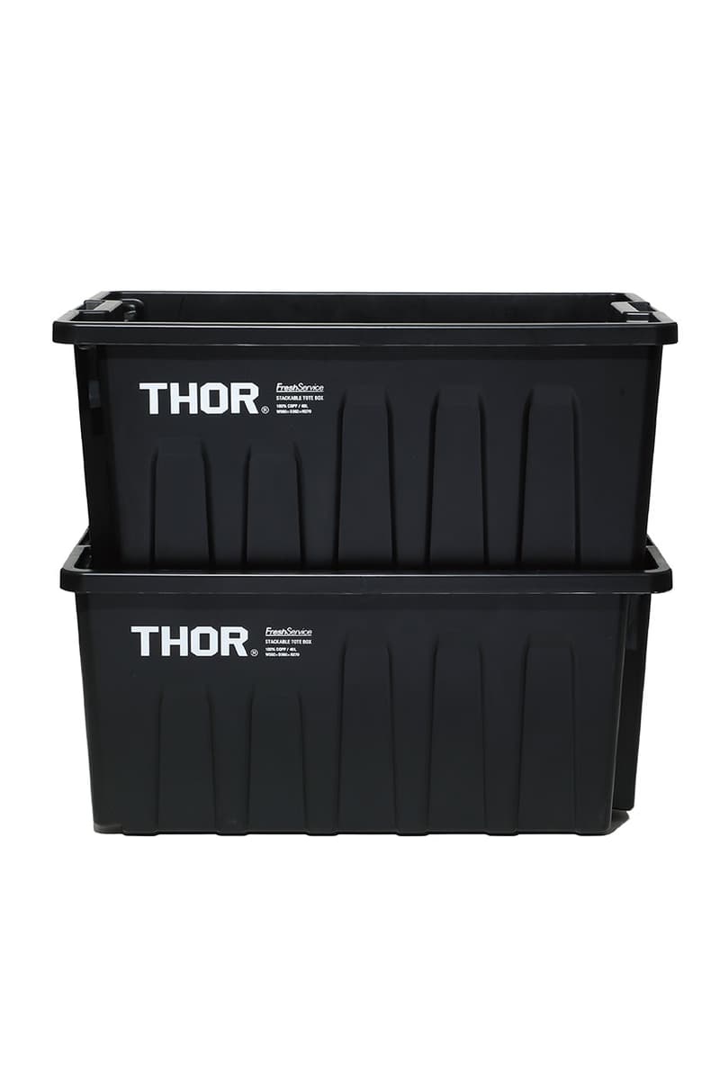 フレッシュサービスが収納コンテナ THORの別注アイテムをリリース FreshService thor container collaboration release info