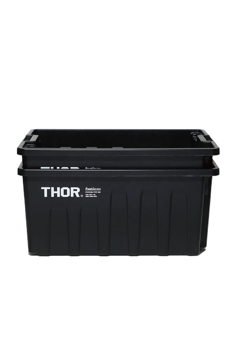 フレッシュサービスが収納コンテナ THORの別注アイテムをリリース FreshService thor container collaboration release info