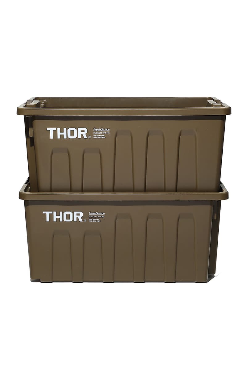 フレッシュサービスが収納コンテナ THORの別注アイテムをリリース FreshService thor container collaboration release info