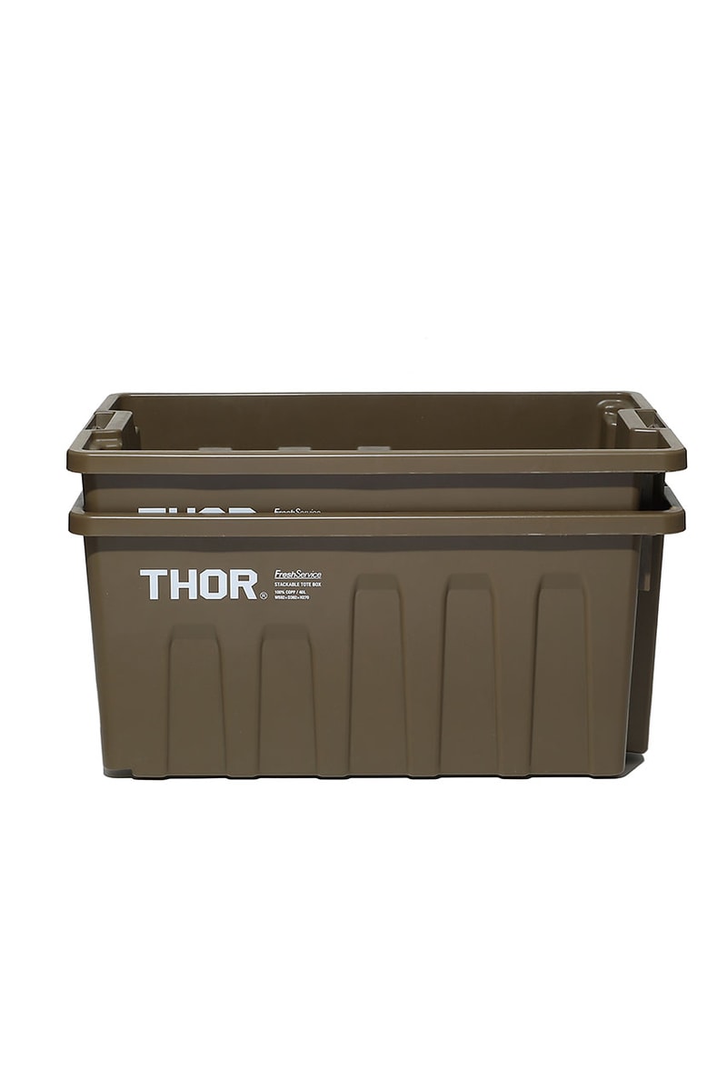 フレッシュサービスが収納コンテナ THORの別注アイテムをリリース FreshService thor container collaboration release info